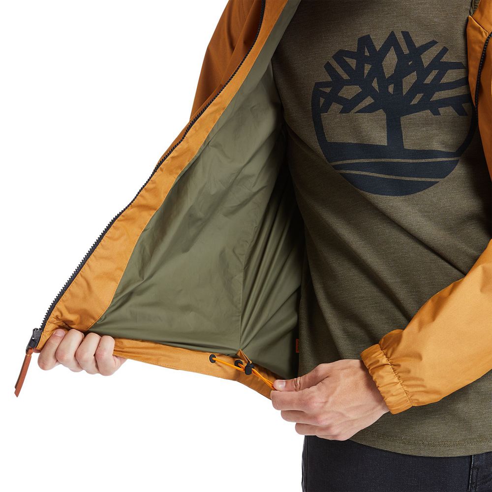 Chaquetas Timberland Argentina Hombre - Outdoor Heritage Waterproof Windbreaker - Marrones - MUTDNO-